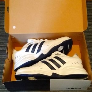 Adidas Strutter Shoes Cross Trainer White/Black Size 11 Mens